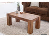 Torpedo Modern Sheesham Wood Coffee Table #3 - Duraster 
