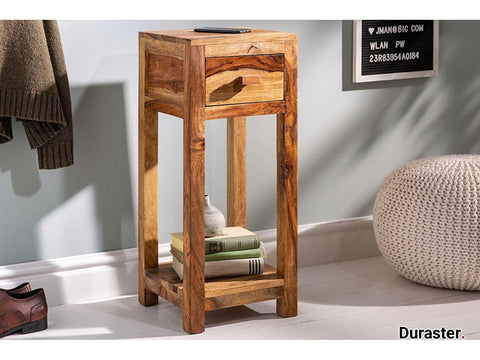 Sheesham Wood Bedside Table