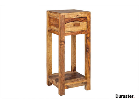 Torpedo Modern Sheesham Wood Sidetable#2 - Duraster 
