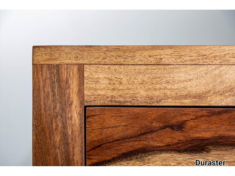 Torpedo Modern Sheesham Wood Sidetable#2 - Duraster 