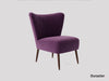 Elemantary Solid Wood Fabric Upholstered Chair #9 - Duraster 