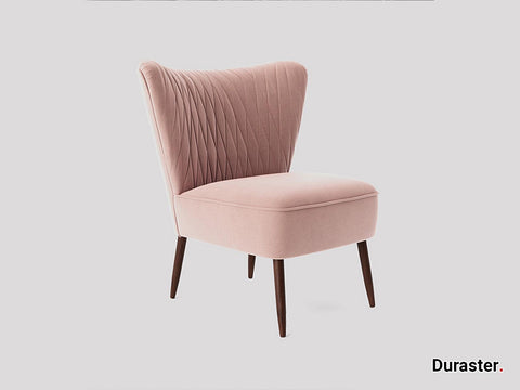 Elemantary Solid Wood Fabric Upholstered Chair #9 - Duraster 