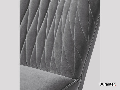 Elemantary Solid Wood Fabric Upholstered Chair #9 - Duraster 