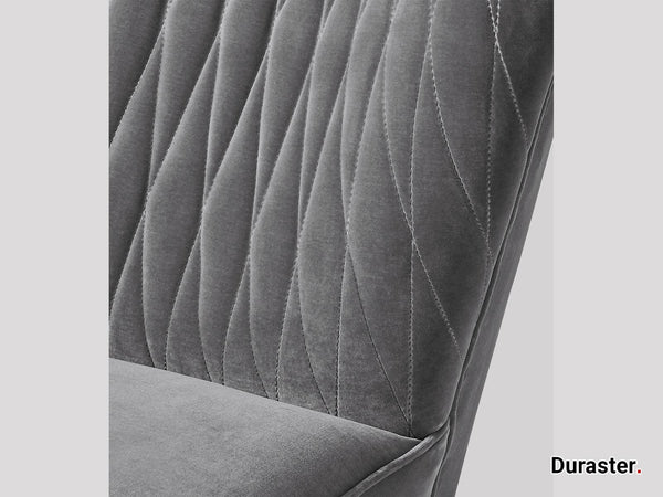 Elemantary Solid Wood Fabric Upholstered Chair #9 - Duraster 