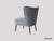 Elemantary Solid Wood Fabric Upholstered Chair #9 - Duraster 