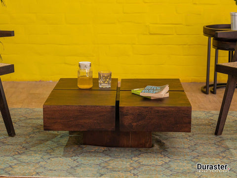Tuscany Modern Acacia wood Coffee Table #1 - Duraster 