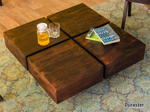 Tuscany Modern Acacia wood Coffee Table #1 - Duraster 