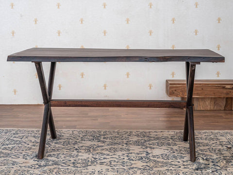 Live Edge 6 Seater Dining Table