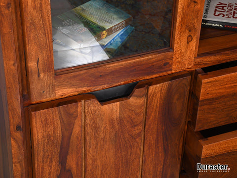 Ummed Solid Sheesham Wood Cabinet - Duraster 