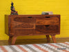 Ummed Modern Sheesham Wood Chest of Drawers Cabinet #6 - Duraster 