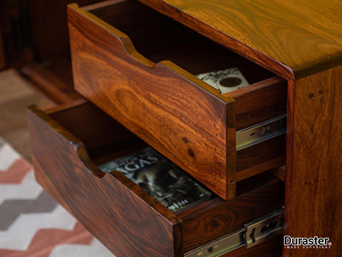 Ummed Modern Sheesham Wood Chest of Drawers Cabinet #6 - Duraster 