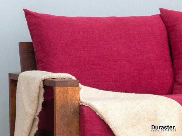 Ummed Solid Sheesham wood 3 Seater Sofa#4 - Duraster 