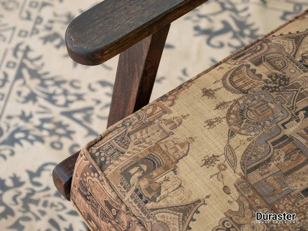 Gangaur Modern Sheesham wood lounge Chair #3 - Duraster 