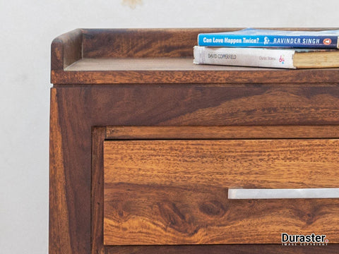 Ummed Modern Sheesham wood Chest of Drawer Cabinet #15 - Duraster 