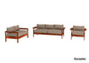 Ummed Modern Wooden Sofa Set #3 - Duraster 