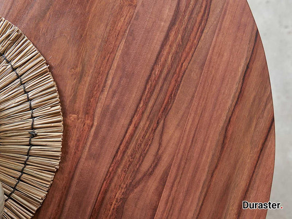 Vasco Simplistic Sheesham wood Round Dining Table#1 - Duraster 