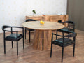 4 Seater Round Dining Table Set