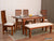 Vismit  Solid Sheesham wood Dining Set #7 - Duraster 