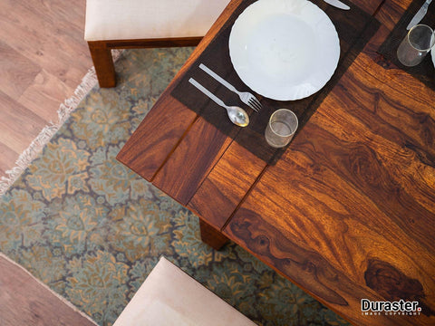 Vismit  Solid Sheesham wood Dining Set #7 - Duraster 