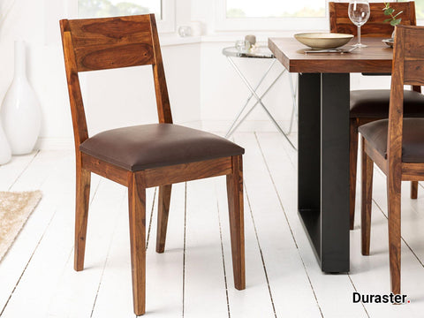 Vismit Solid Sheesham wood Dining Set # 3 - Duraster 