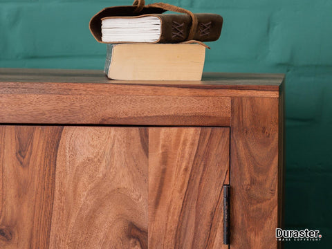 Elementary Solid Sheesham wood Highboard Cabinet #5 - Duraster 
