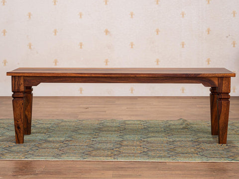 Vismit Solid Sheesham wood Bench #3 - Duraster 