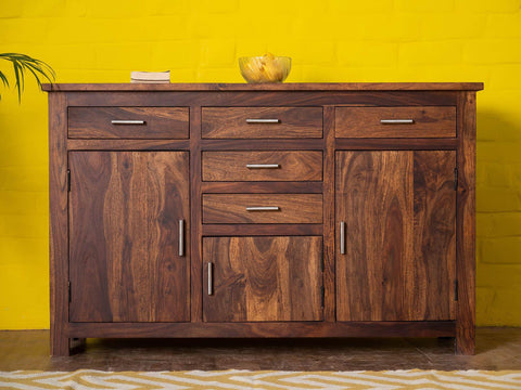 Duraster Vismit Contemporary Sheesham wood Sideboard Cabinet #1