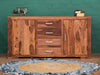Duraster Elementary Modern Sheesham wood Sideboard Cabinet #6
