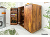 Buckingham Modern Solid Sheesham wood Bar Cabinet #1 - Duraster 