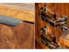 Buckingham Modern Solid Sheesham wood Bar Cabinet #1 - Duraster 