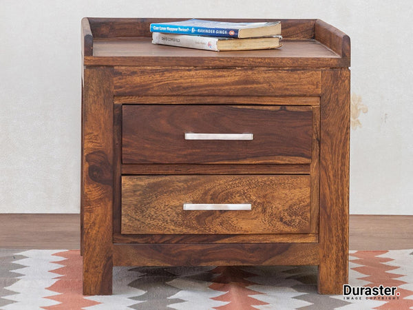 Ummed Modern Sheesham wood Bedside #16 - Duraster 