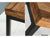 Rio Sheesham wood Desk with Iron Frame#1 - Duraster 