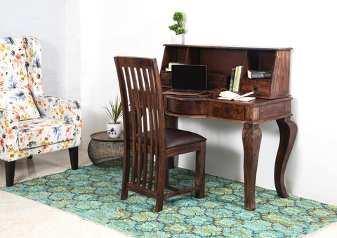 Duraster Gangaur Solid Wood Study Table #6