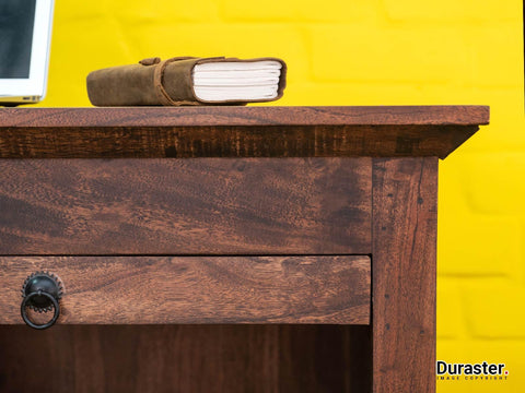Gangaur Solid Acacia wood Study Desk #7 - Duraster 